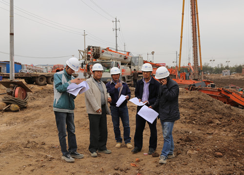 公司對(duì)滇池國(guó)際會(huì)展中心項(xiàng)目“4.10”節(jié)點(diǎn)進(jìn)行考核