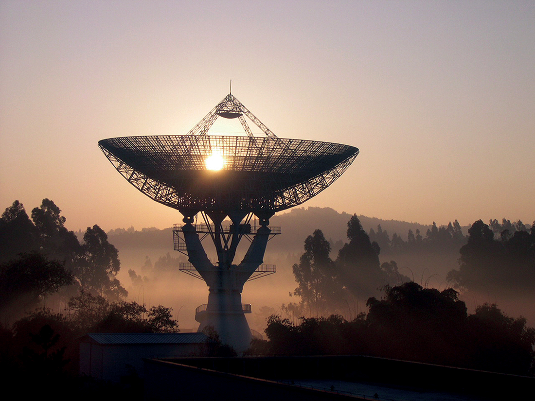 云南天文臺"嫦娥工程"地面應用系統(tǒng)40米天線