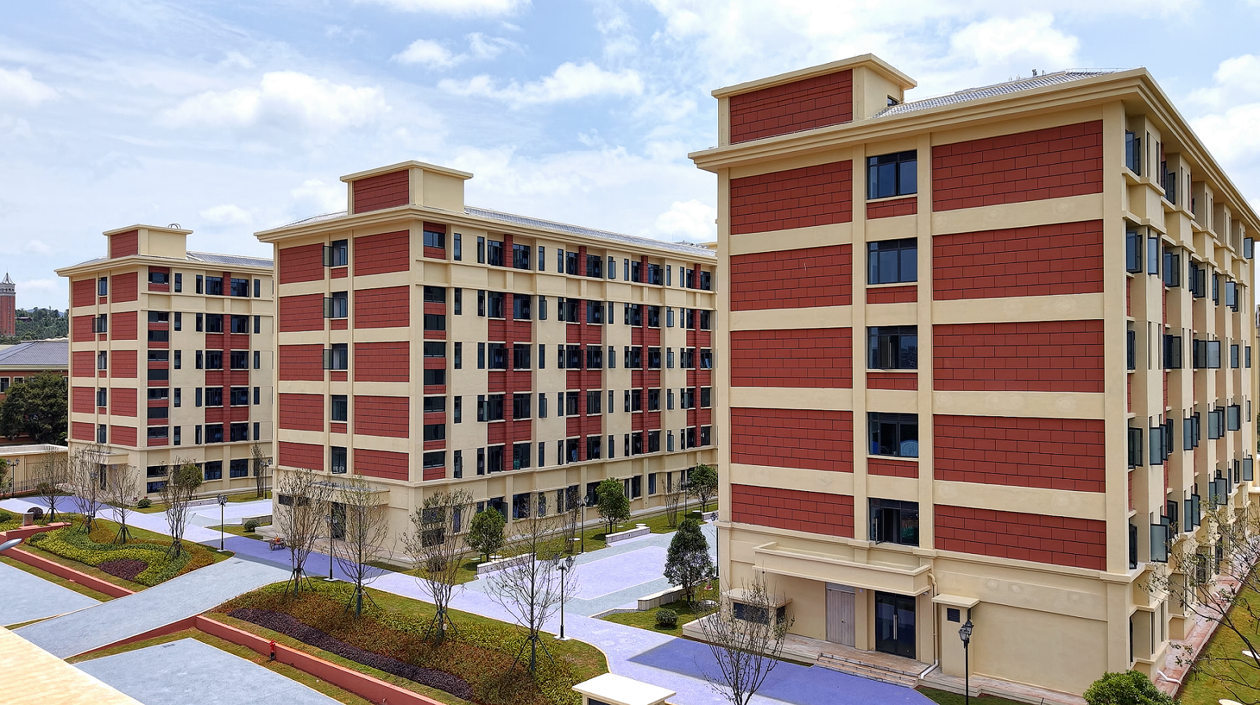 匠心鑄就校園新地標(biāo)——云南大學(xué)學(xué)生宿舍項(xiàng)目-梓苑提前10天交付！